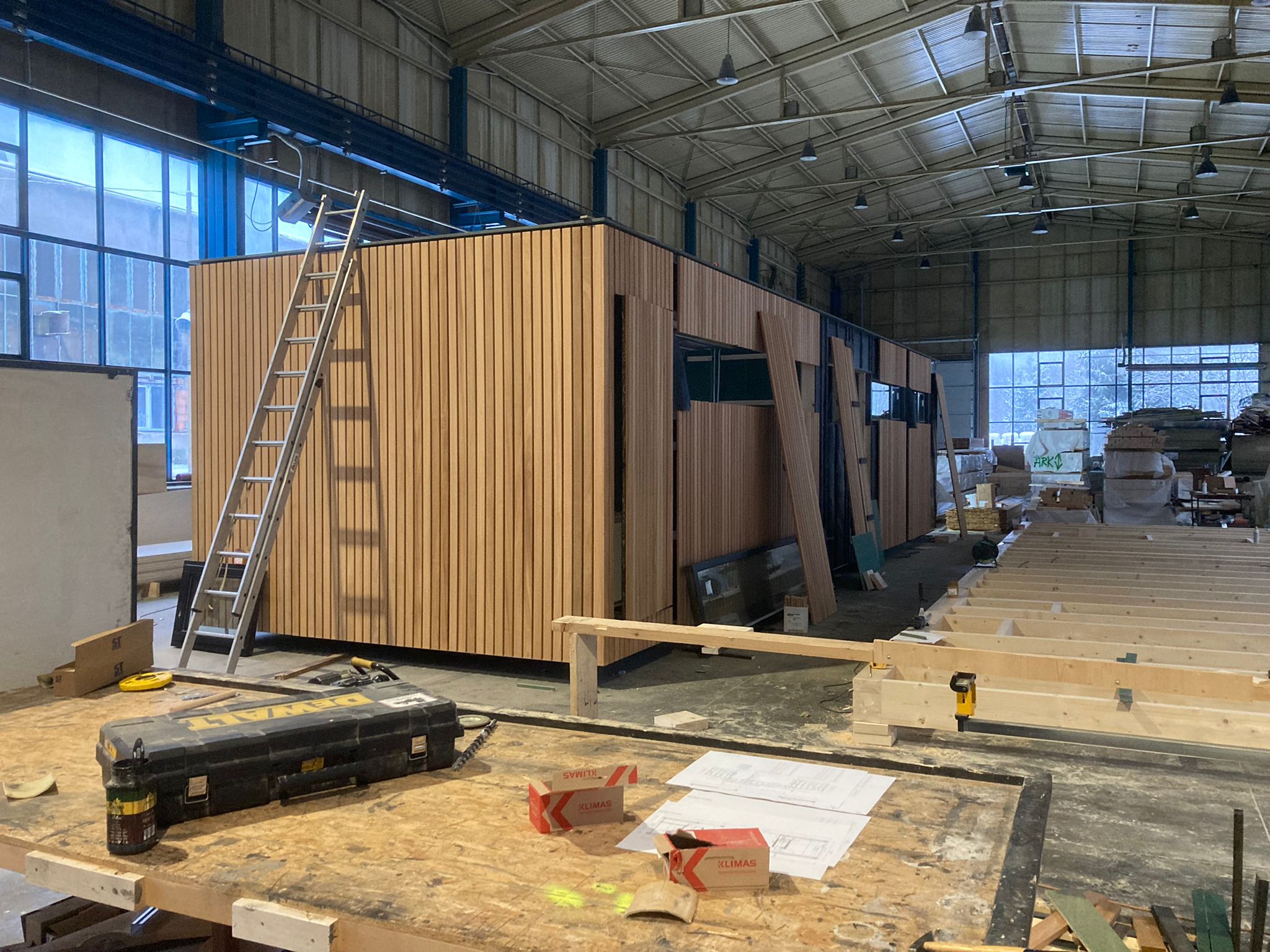 Prefab houten woning