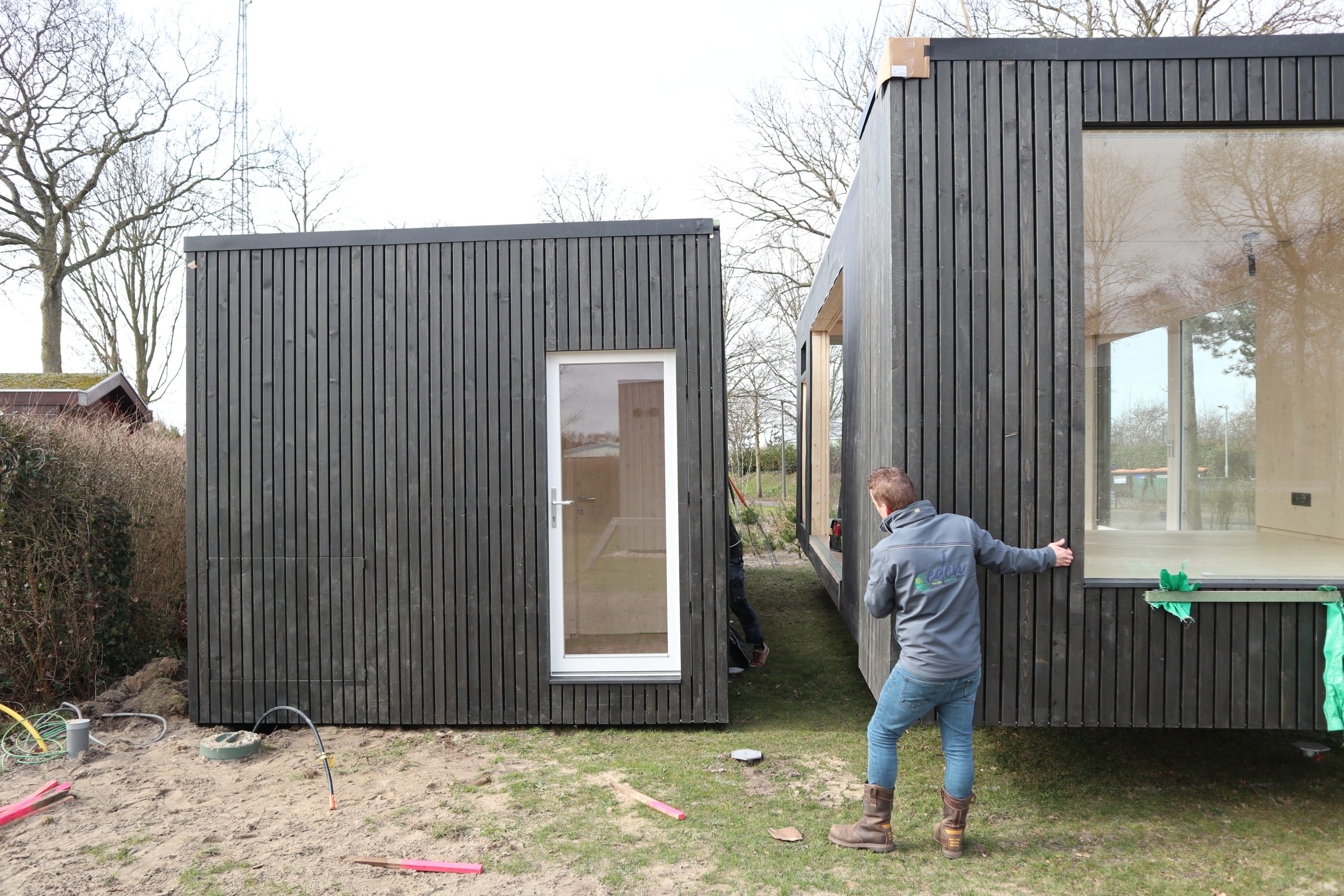Plaatsing EdenShelters