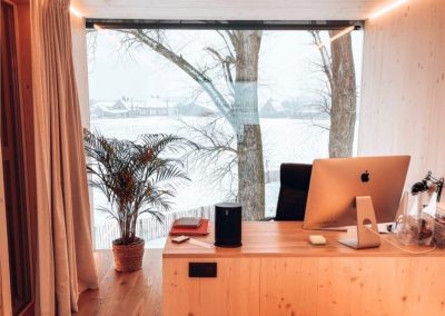 Prefab tuinkantoor